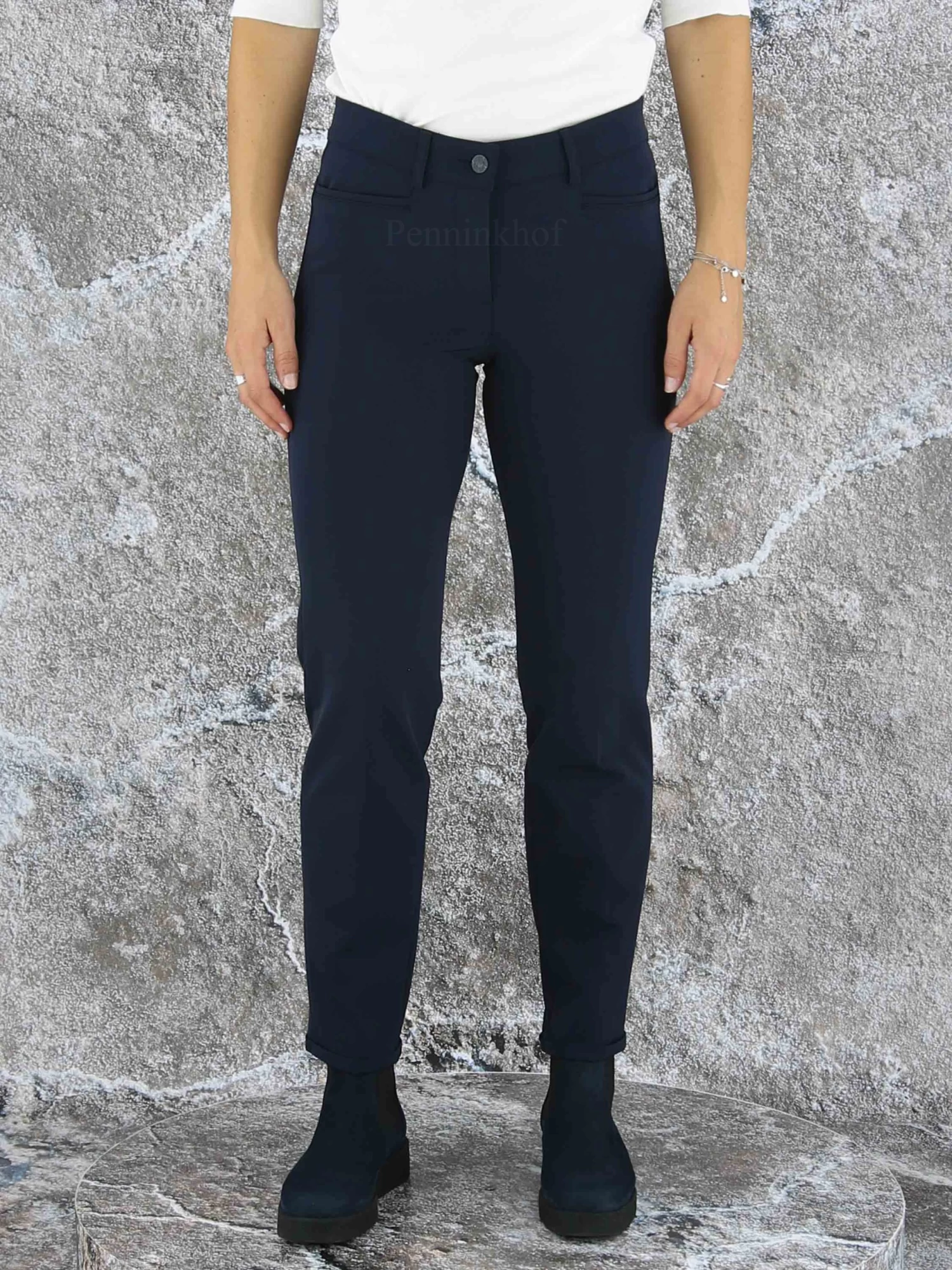 Cambio RENIRA 6111-0285-11 Pantalons Blauw 4 Cambio RENIRA 6111-0285-11 Pantalons Blauw - Afbeelding 3