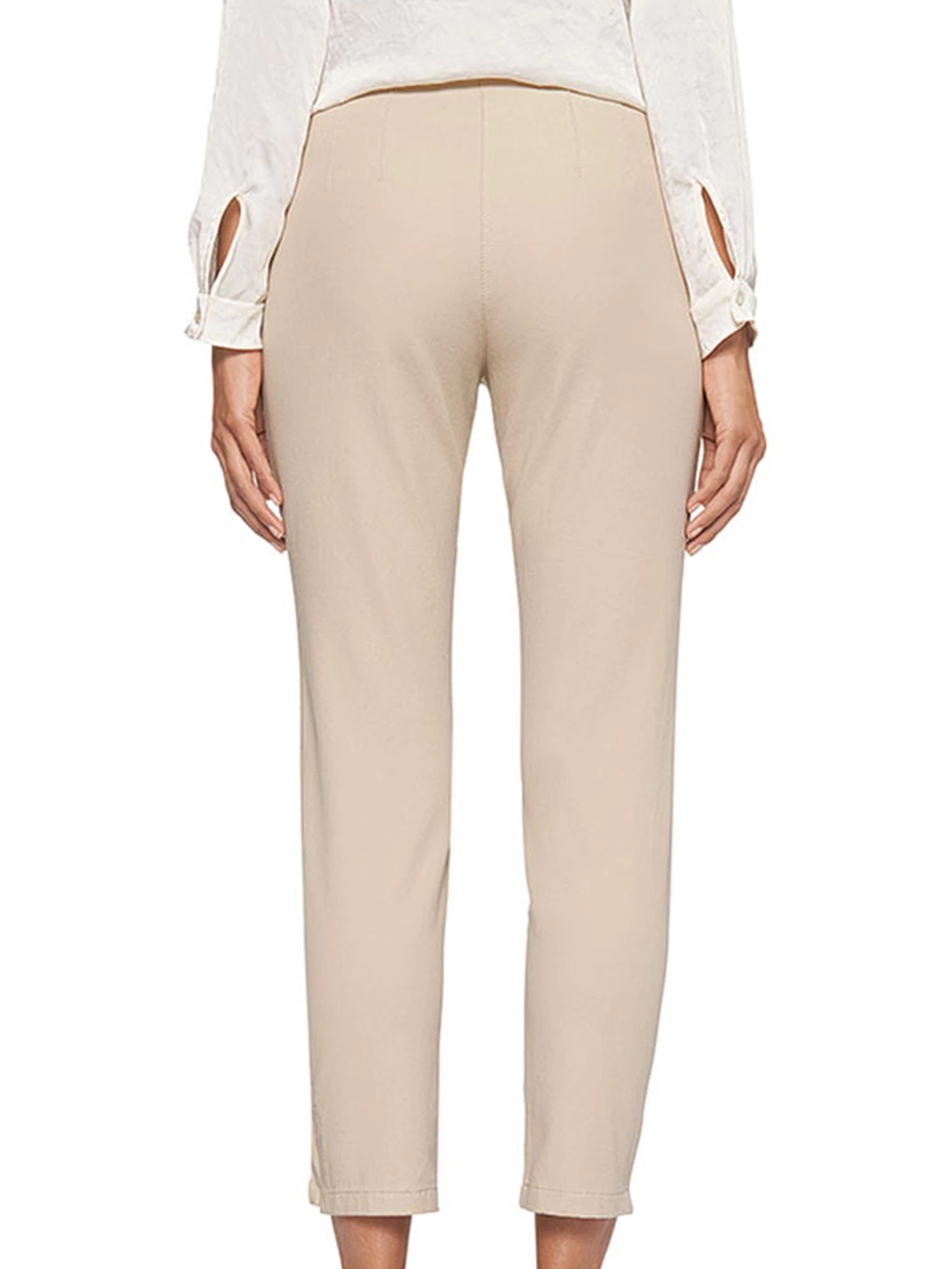 Marc Cain +E81.37 W33 Pantalons Beige 4 Marc Cain +E81.37 W33 Pantalons Beige - Afbeelding 2