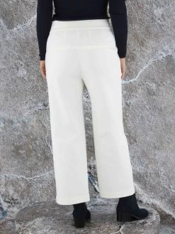 Marc Cain TS 81.06 W08 Pantalons Roomwit -Joseph Ribkoff Winkel 100001927 4