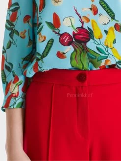 Marc Cain TC 81.30 J02 Pantalons Rood -Joseph Ribkoff Winkel 100001934 5