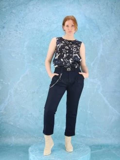 High COURAGE S01658 Pantalons Blauw -Joseph Ribkoff Winkel 100001941 6