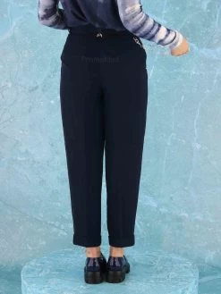 High UNDERSTATED S01670 Pantalons Blauw -Joseph Ribkoff Winkel 100001961 4