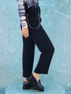 High UNDERSTATED S01670 Pantalons Blauw -Joseph Ribkoff Winkel 100001961 5