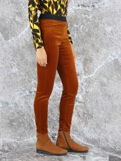 Marc Cain TC 82.18 W48 Pantalons Cognac -Joseph Ribkoff Winkel 100002016 5