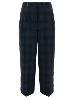 Peserico P04603-O8326 Pantalons Blauw