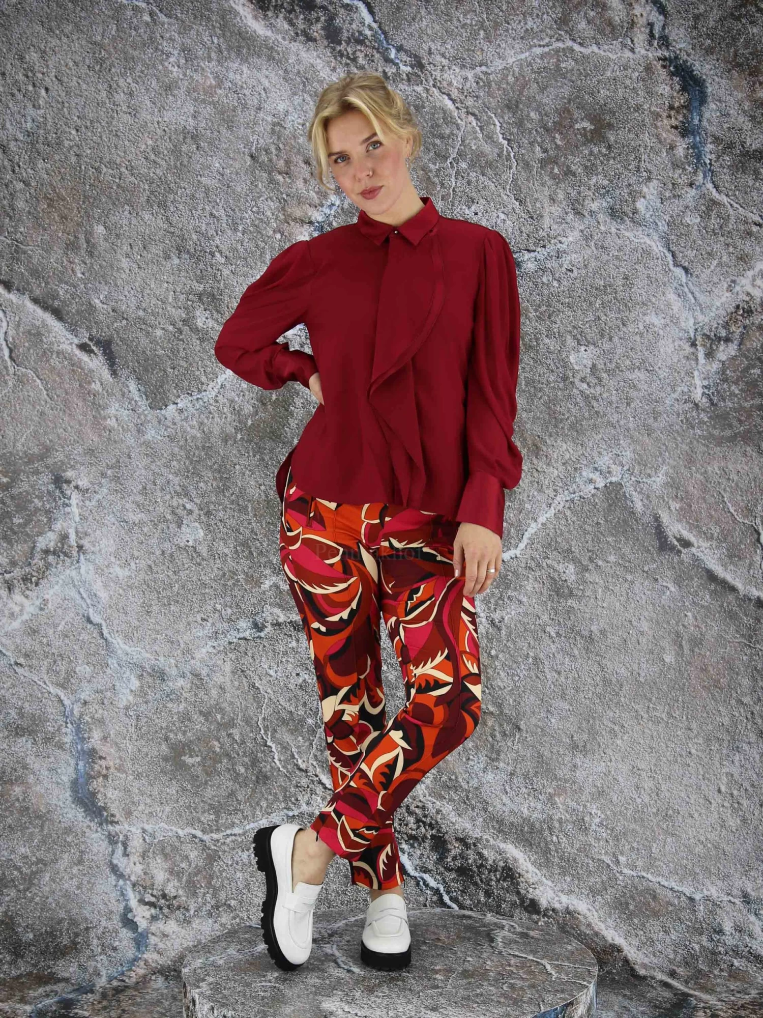 Cambio RIKE 6758-0321-02 Pantalons Roze 9 Cambio RIKE 6758-0321-02 Pantalons Roze - Afbeelding 7