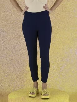 High JEEPERS S05098 Pantalons Blauw 9 High JEEPERS S05098 Pantalons Blauw -Joseph Ribkoff Winkel 100002172 2