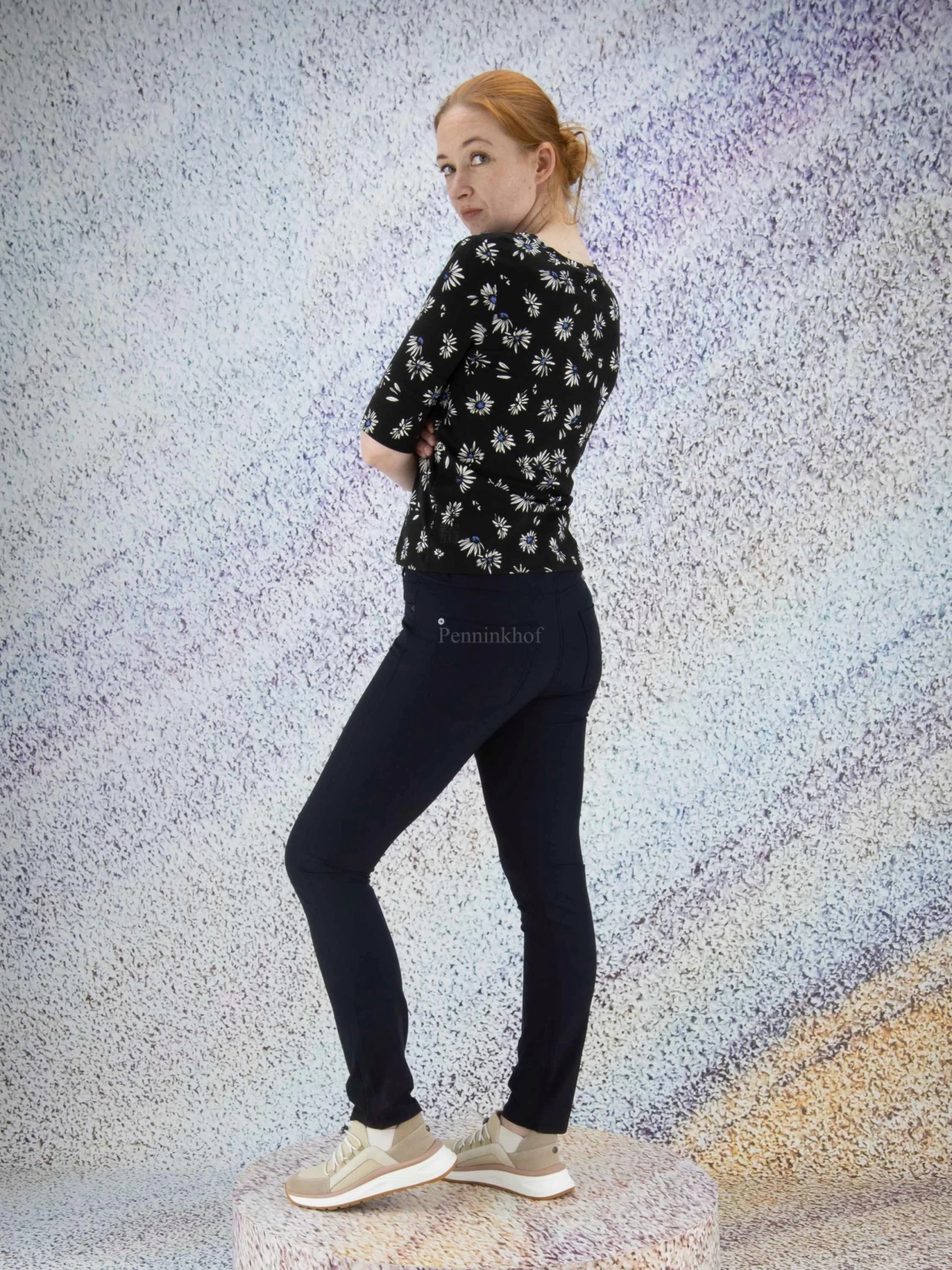 Cambio PARIS LONG 6199-0079-06 Pantalons Blauw 8 Cambio PARIS LONG 6199-0079-06 Pantalons Blauw - Afbeelding 6