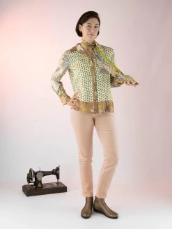 Marc Cain VC 81.15 W48 Pantalons Poeder -Joseph Ribkoff Winkel 100002271 6