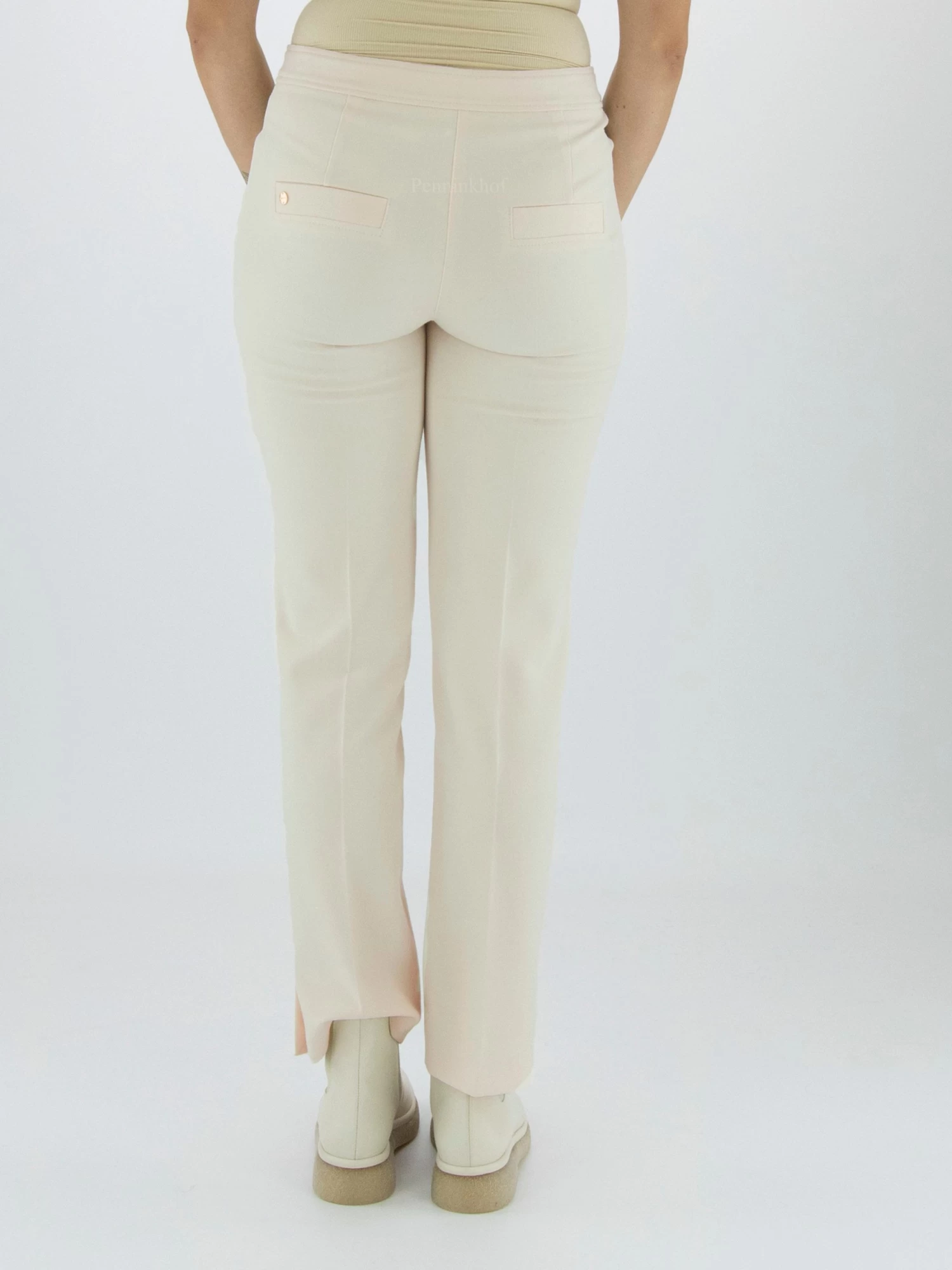 Marc Cain VC 81.42 W09 Pantalons Roomwit 6 Marc Cain VC 81.42 W09 Pantalons Roomwit - Afbeelding 4