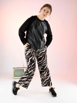 Marc Cain VS 81.15 W55 Pantalons Zwart -Joseph Ribkoff Winkel 100002279 7