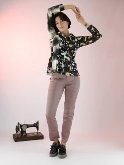 High CHASE 702813 Pantalons Paars -Joseph Ribkoff Winkel 100002293 6