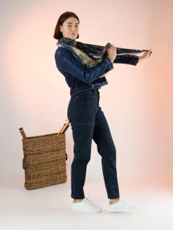 High ABSCOND 702814 Pantalons Blauw -Joseph Ribkoff Winkel 100002298 6