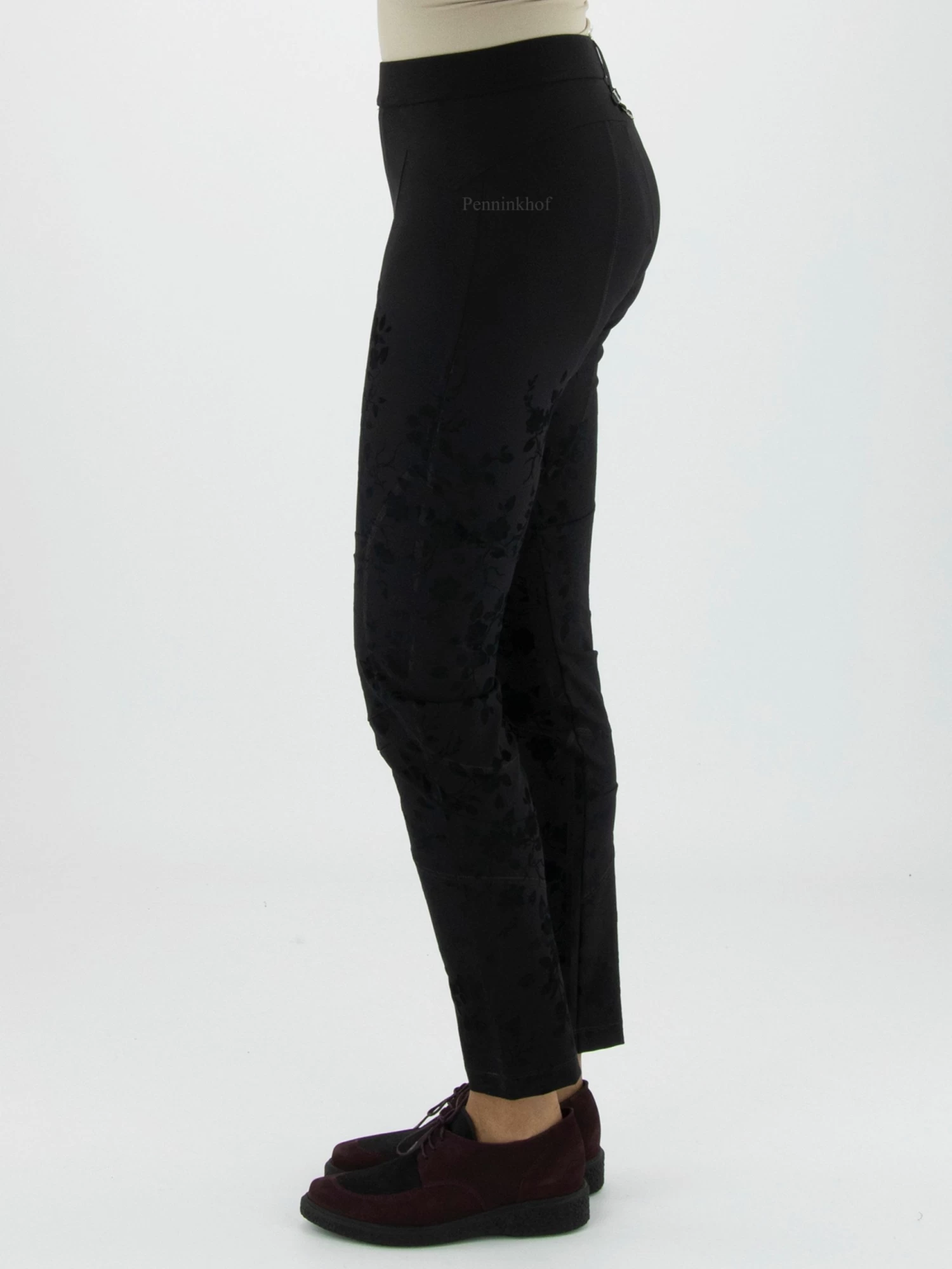 High ONE-WAY S01730 Pantalons Zwart 4 High ONE-WAY S01730 Pantalons Zwart - Afbeelding 3