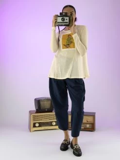 High BRIGNANT S01716 Pantalons Blauw -Joseph Ribkoff Winkel 100002316 7