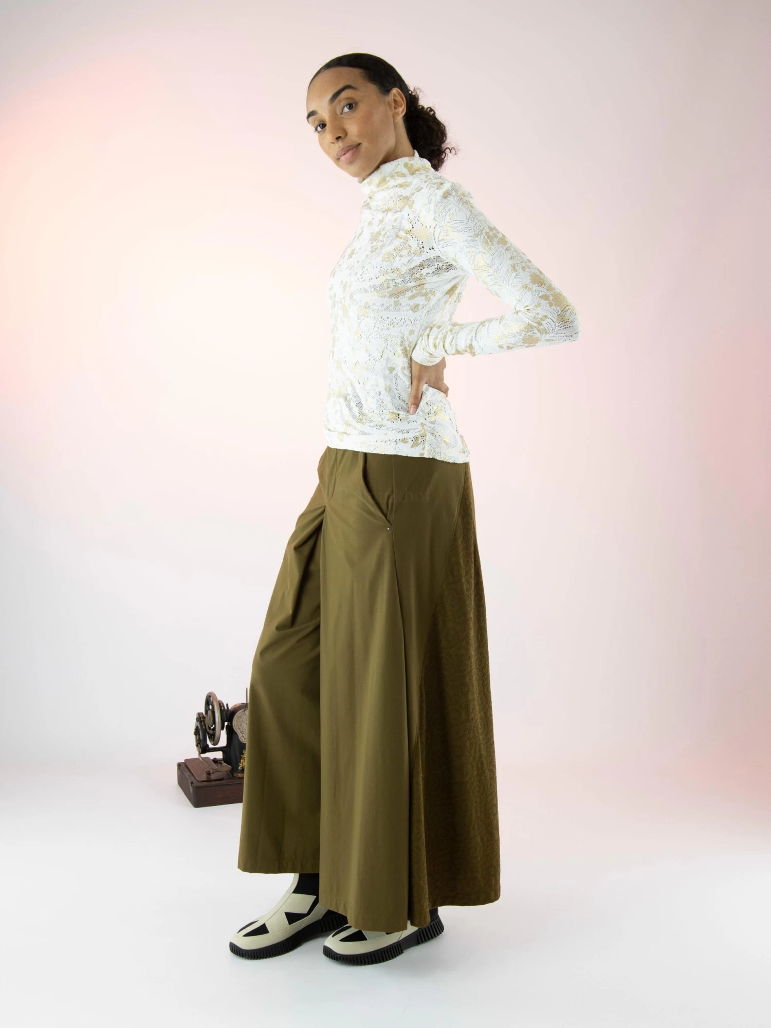 High FORGETFUL S01735 Pantalons Groen 9 High FORGETFUL S01735 Pantalons Groen - Afbeelding 7