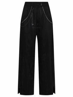 High ABOUT-TURN 702831 Pantalons Zwart