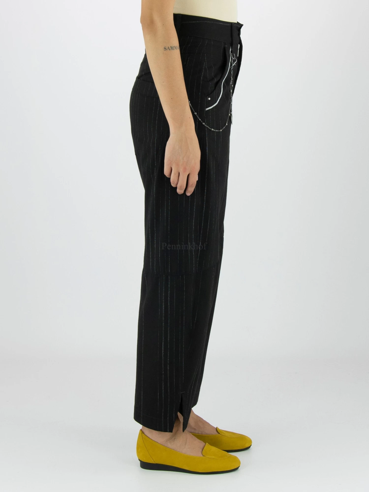 High ABOUT-TURN 702831 Pantalons Zwart 7 High ABOUT-TURN 702831 Pantalons Zwart - Afbeelding 5