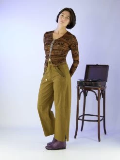 High ABOUT-TURN 702831 Pantalons Groen -Joseph Ribkoff Winkel 100002333 7