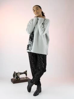 Annette Görtz SELA 37118 Pantalons Zwart -Joseph Ribkoff Winkel 100002367 7