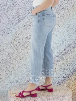 Cambio CELIA 9175-0021-13 Jeans Blauw -Joseph Ribkoff Winkel 104000650 3