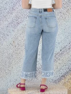 Cambio CELIA 9175-0021-13 Jeans Blauw -Joseph Ribkoff Winkel 104000650 4