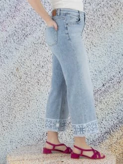 Cambio CELIA 9175-0021-13 Jeans Blauw -Joseph Ribkoff Winkel 104000650 5