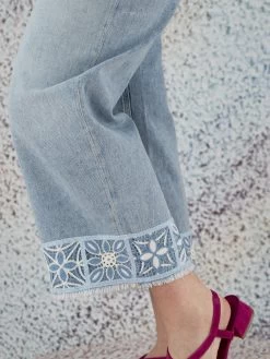 Cambio CELIA 9175-0021-13 Jeans Blauw -Joseph Ribkoff Winkel 104000650 8