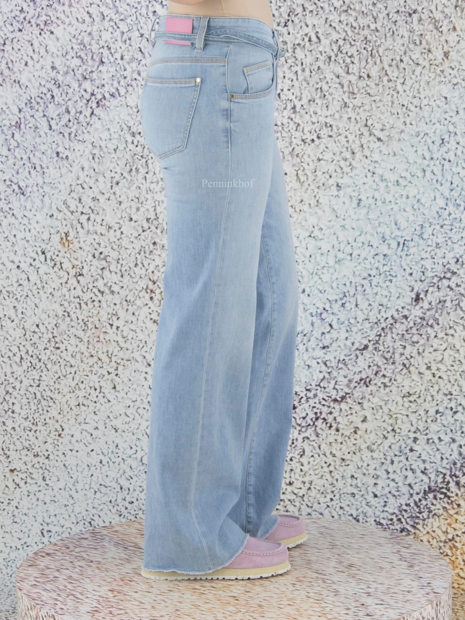 Cambio TESS WIDE LEG 9150-0014-04 Jeans Blauw 7 Cambio TESS WIDE LEG 9150-0014-04 Jeans Blauw - Afbeelding 5