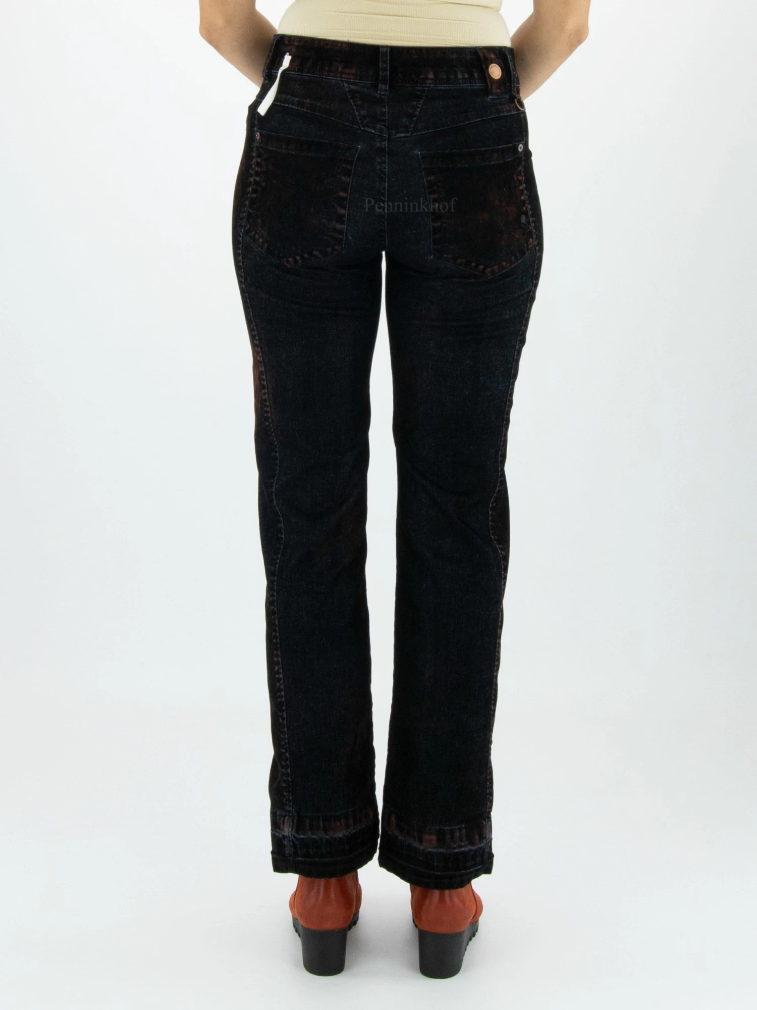 High INTERUPT 702808 Jeans Bruin 6 High INTERUPT 702808 Jeans Bruin - Afbeelding 4