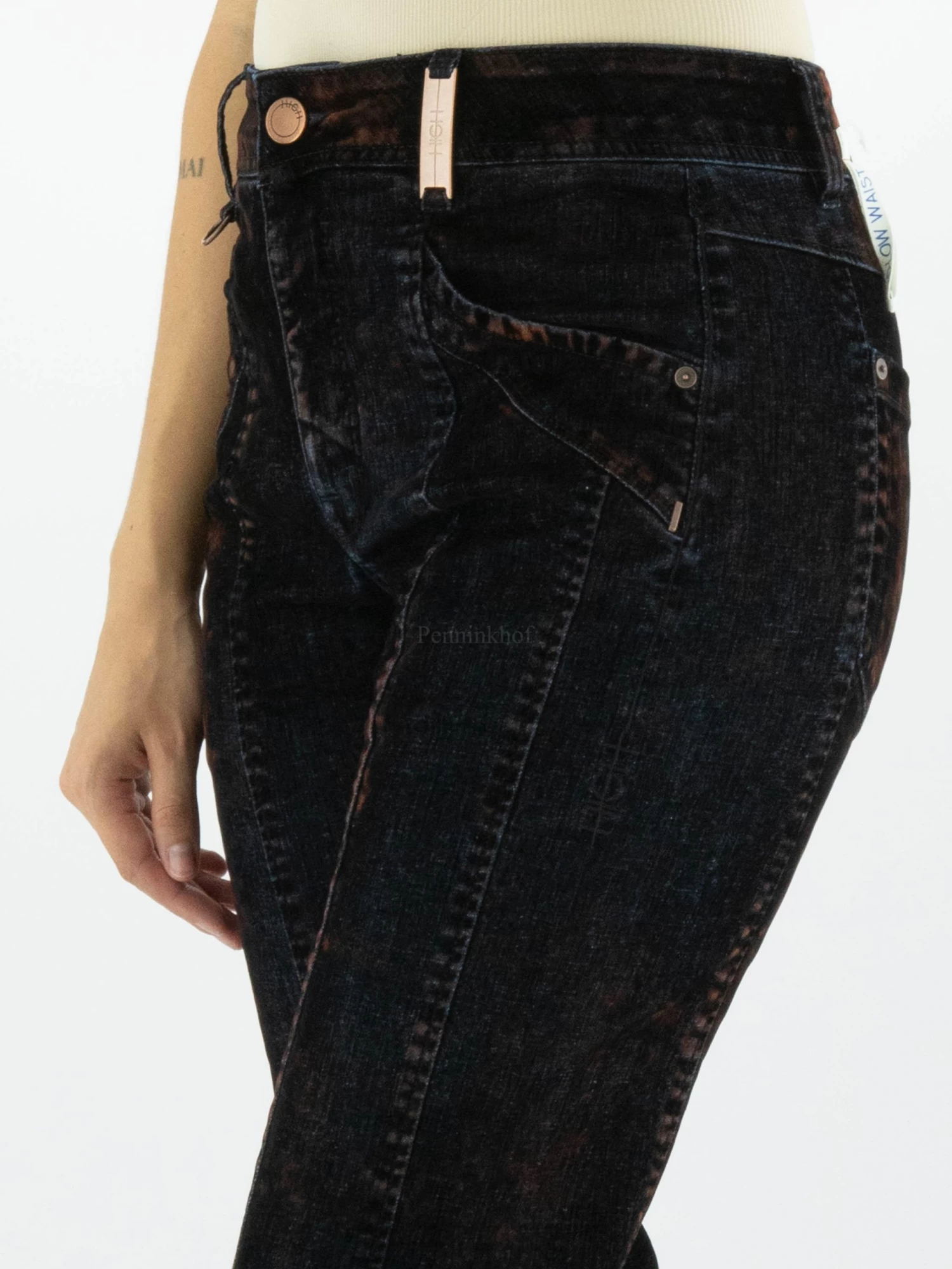 High INTERUPT 702808 Jeans Bruin 10 High INTERUPT 702808 Jeans Bruin - Afbeelding 8