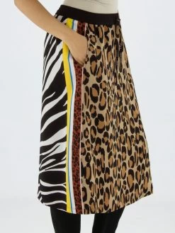 Marc Cain VS 71.04 W04 Rokken Bruin -Joseph Ribkoff Winkel 120000821 5