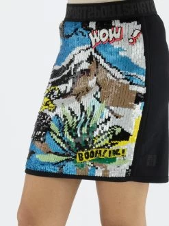 Marc Cain VS 71.09 J74 Rokken Blauw -Joseph Ribkoff Winkel 120000822 6