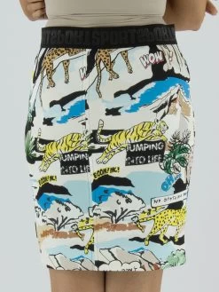 Marc Cain VS 71.30 J33 Rokken Blauw -Joseph Ribkoff Winkel 120000823 4