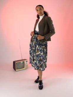 High YOUTHFUL 720434 Rokken Blauw 16 High YOUTHFUL 720434 Rokken Blauw -Joseph Ribkoff Winkel 120000828 6