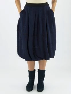 High GLAD S20322 Rokken Blauw 9 High GLAD S20322 Rokken Blauw -Joseph Ribkoff Winkel 120000835 2