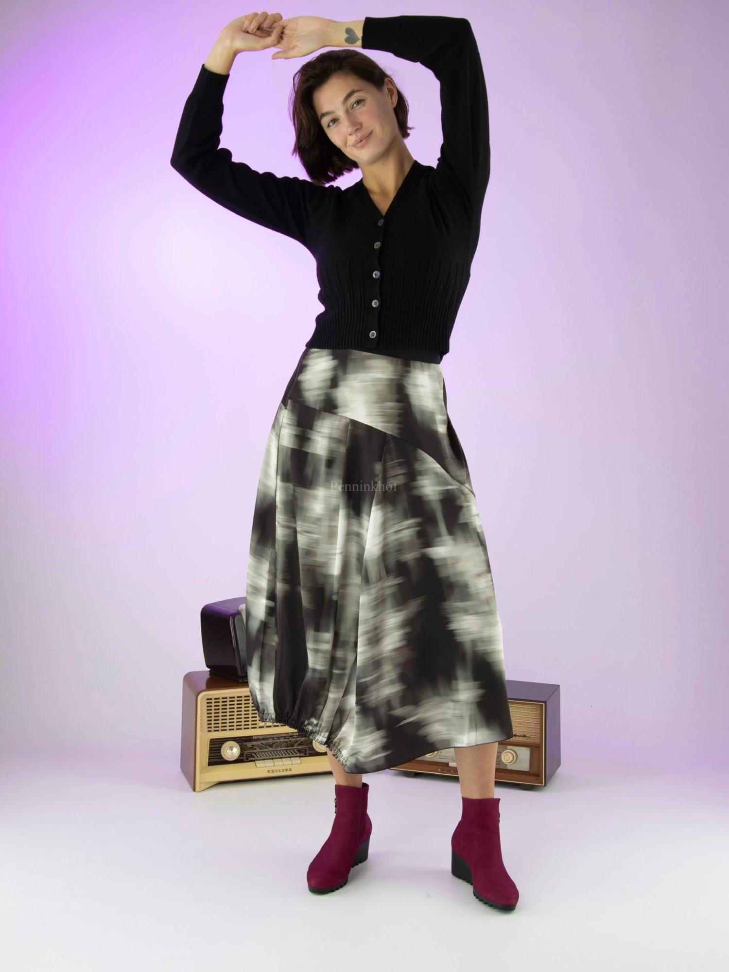 High LITERALLY S20316 Rokken Groen 8 High LITERALLY S20316 Rokken Groen - Afbeelding 6