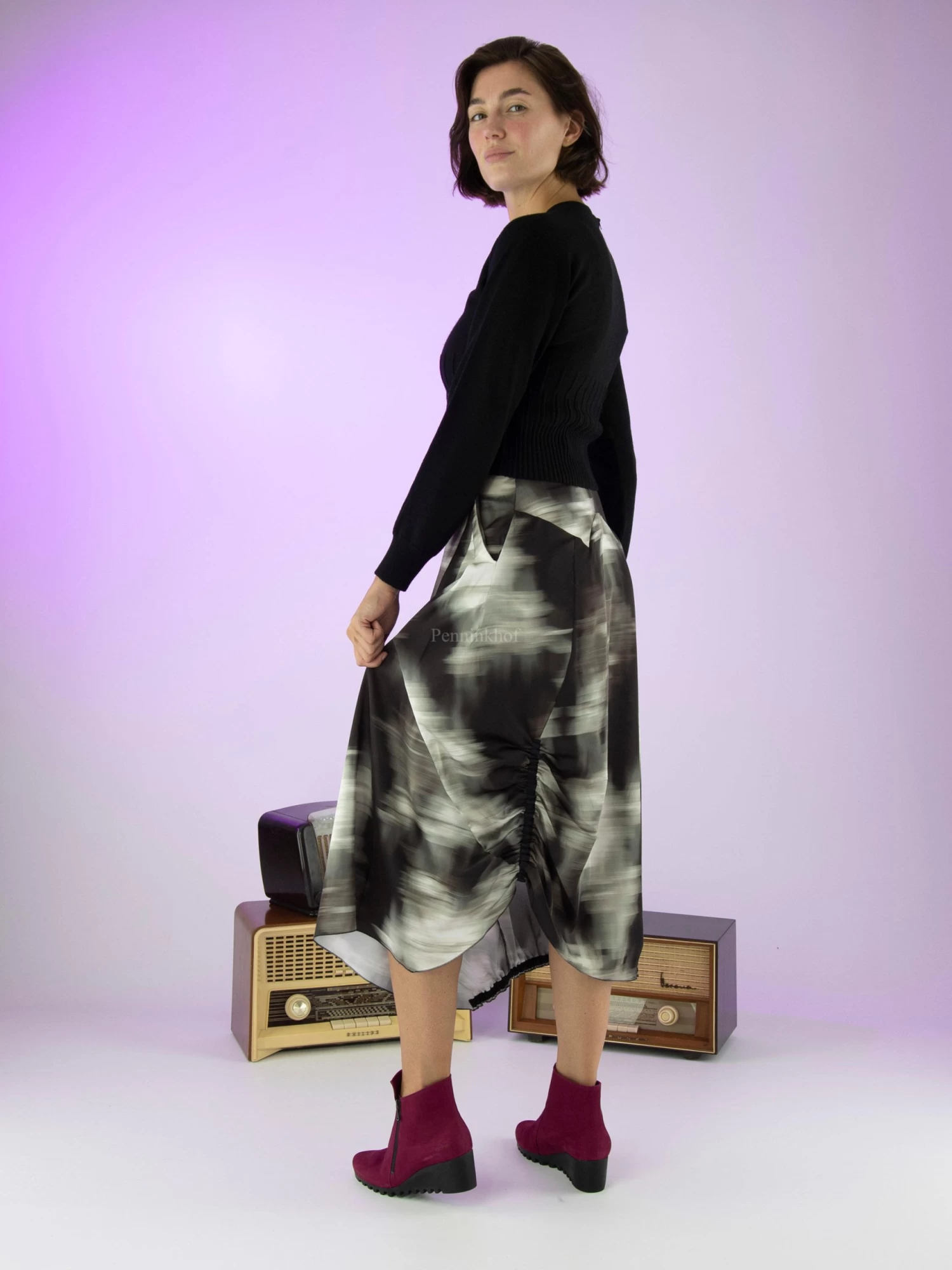 High LITERALLY S20316 Rokken Groen 9 High LITERALLY S20316 Rokken Groen - Afbeelding 7