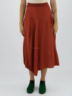 High LITERALLY S20316 Rokken Oranje -Joseph Ribkoff Winkel 120000839 2