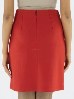 Marc Cain VC 71.22 J30 Rokken Rood -Joseph Ribkoff Winkel 120000849 4