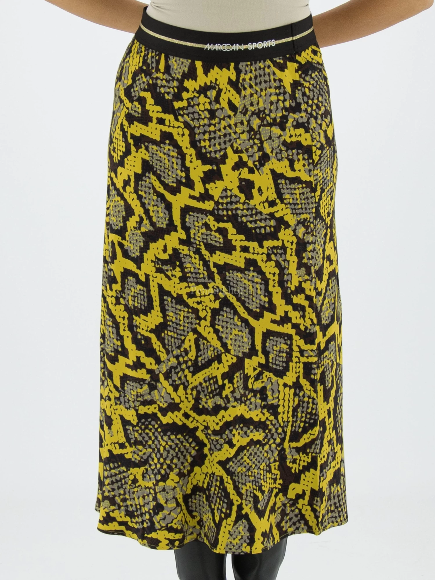 Marc Cain VS 71.10 W75 Rokken Geel 4 Marc Cain VS 71.10 W75 Rokken Geel - Afbeelding 2