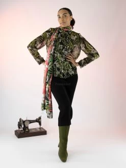 Marc Cain VS 71.14 M09 Rokken Zwart -Joseph Ribkoff Winkel 120000855 7