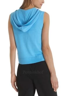 Marc Cain TS 61.01 M80 Tops Blauw -Joseph Ribkoff Winkel 130000774 4