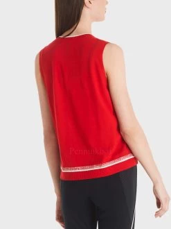 Marc Cain TC 61.02 M70 Tops Rood -Joseph Ribkoff Winkel 130000776 3