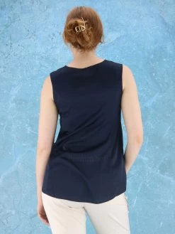 High CUE S53229 Tops Blauw -Joseph Ribkoff Winkel 130000780 4