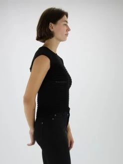 Marc Cain VC 61.02 M19 Tops Zwart 11 Marc Cain VC 61.02 M19 Tops Zwart -Joseph Ribkoff Winkel 130000824 4