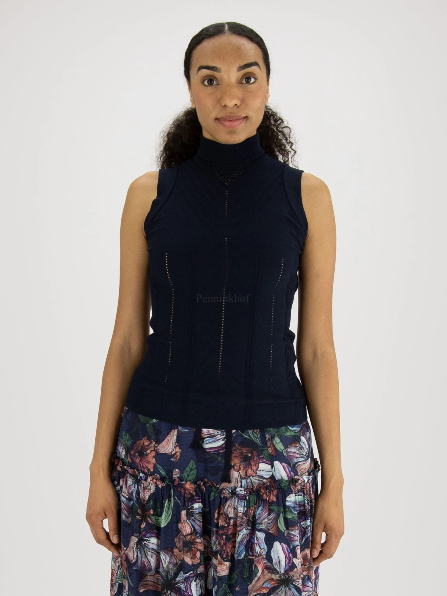 High GUISE S51277 Tops Blauw 4 High GUISE S51277 Tops Blauw - Afbeelding 2