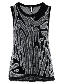 Marc Cain EC6159 M32 Tops Zwart