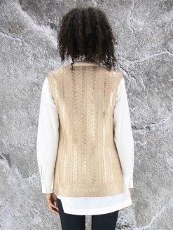 Marc Cain TC 42.03 M32 Tops Goud -Joseph Ribkoff Winkel 134000049 3