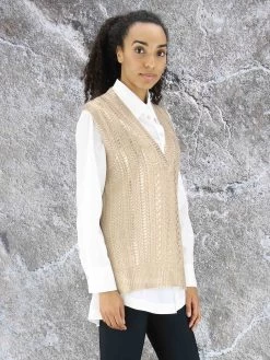 Marc Cain TC 42.03 M32 Tops Goud -Joseph Ribkoff Winkel 134000049 4